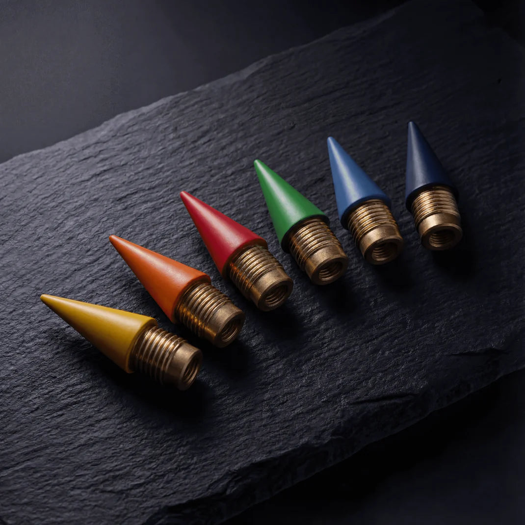 Set of 6 refillable colored leads